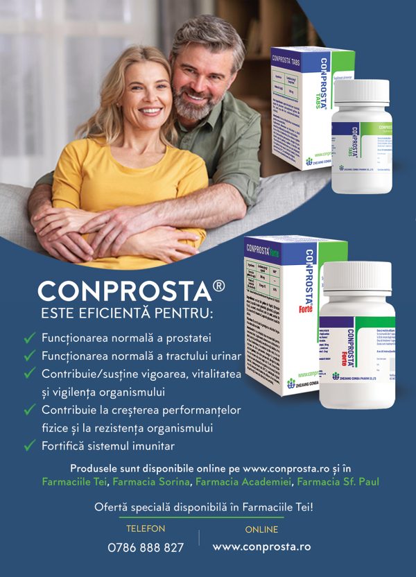 Conprosta Forte pentru funcționarea normală a prostatei și a tractului urinar - imagine 3