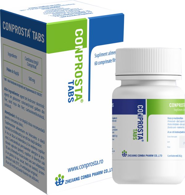 Conprosta Tabs pentru imunitate, vitalitate și rezistența organismului