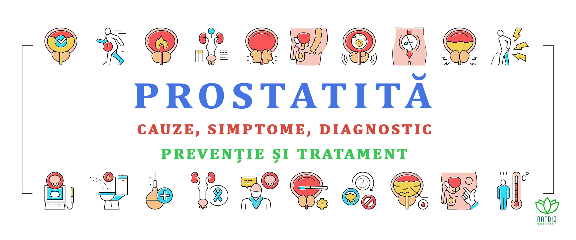 Prostatită: cauze, simptome, diagnostic – prevenție și tratament