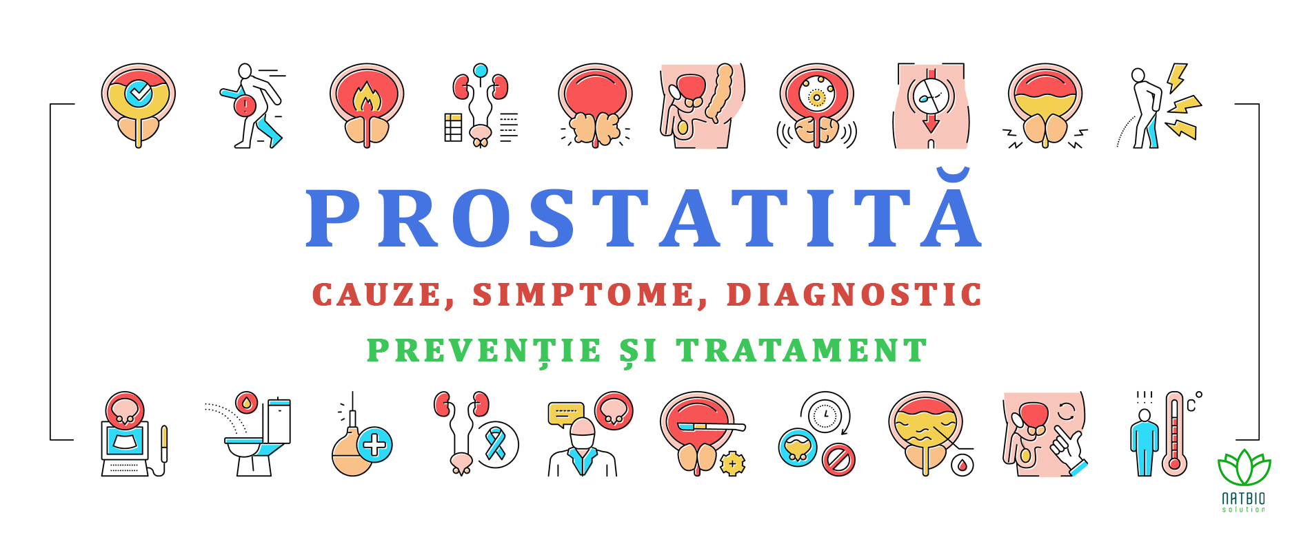 Prostatita: cauze, simptome, diagnostic – prevenție și tratament